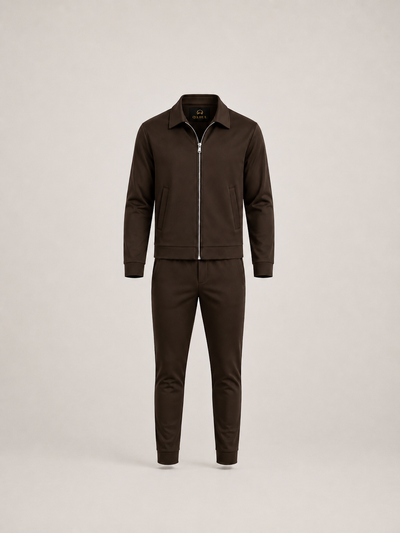 Chocolate Brown Tech Suit