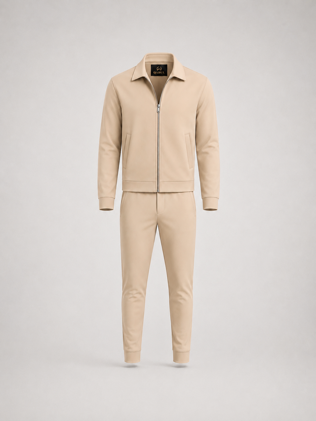 Champagne Beige Tech Suit