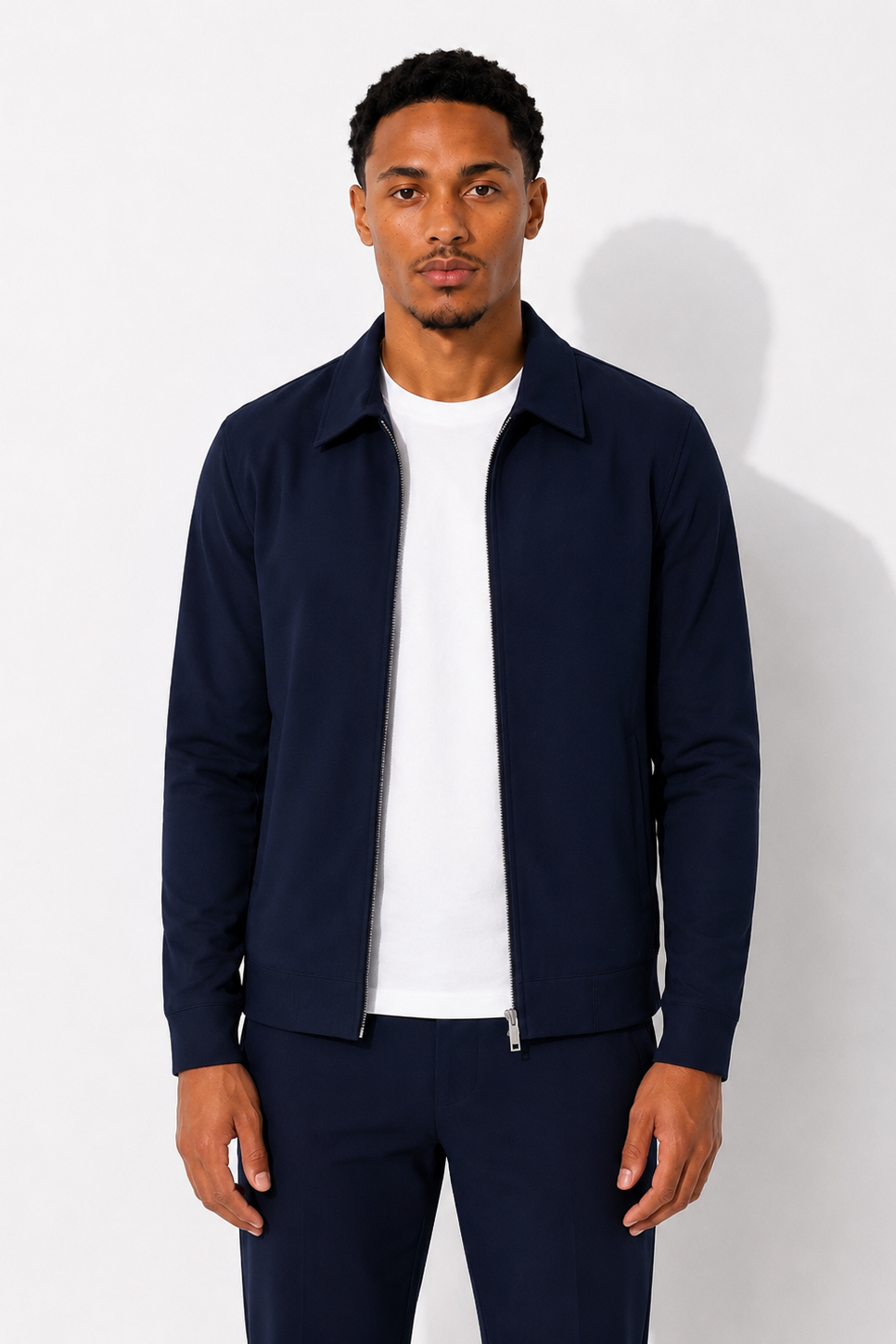 Deep Ocean Blue Tech Suit