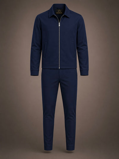 Deep Ocean Blue Tech Suit
