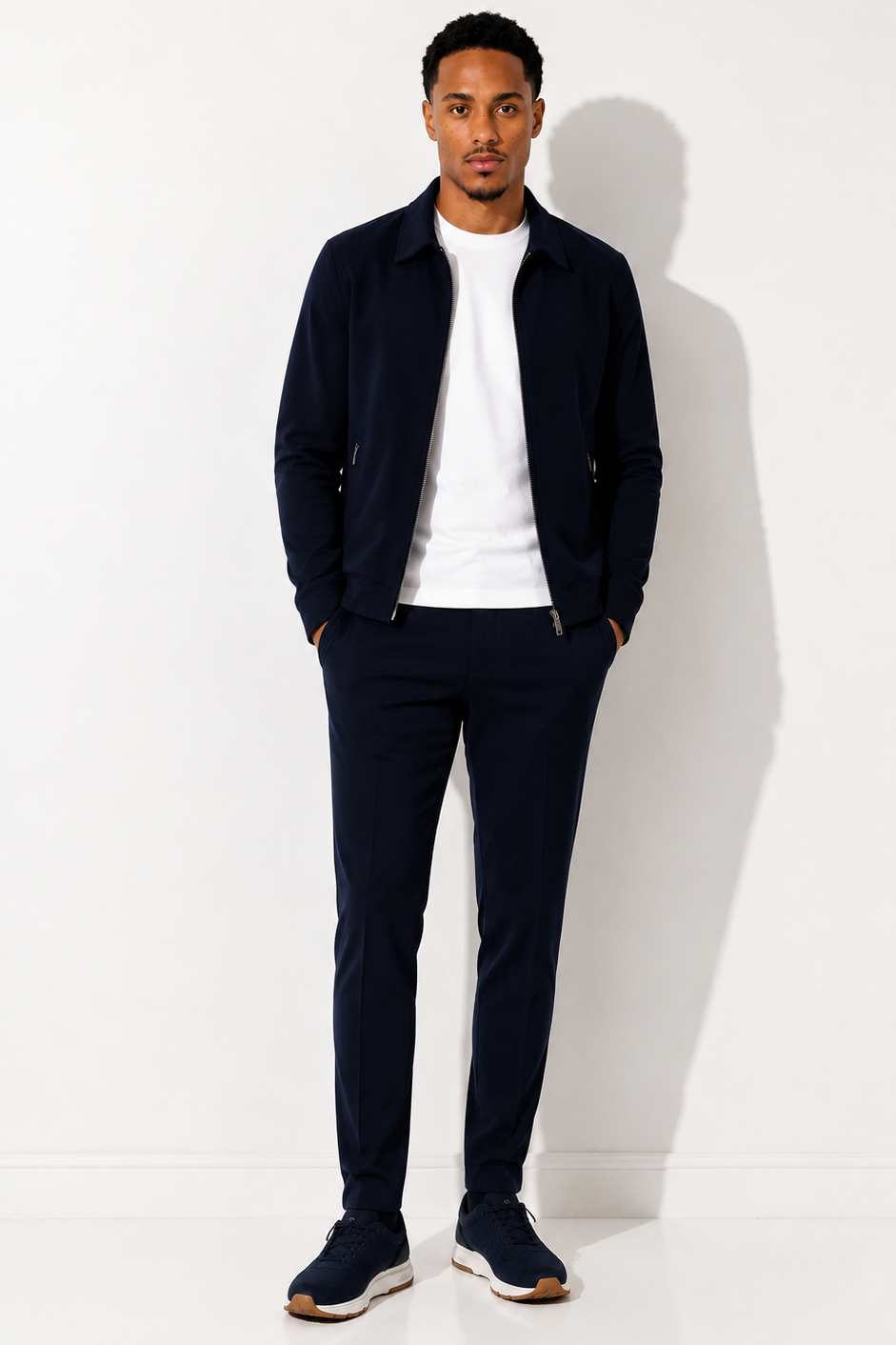 Deep Ocean Blue Jacket