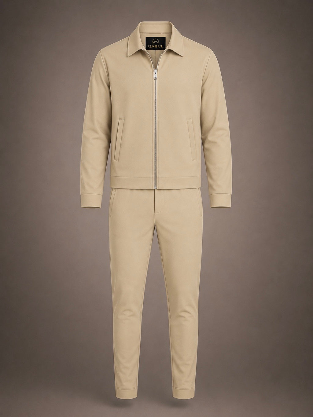 Champagne Beige Tech Suit