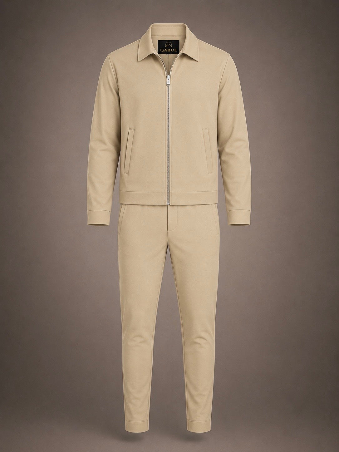 Champagne Beige Tech Suit