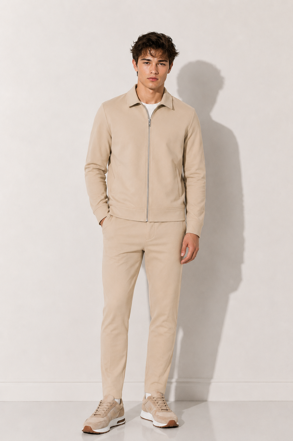 Champagne Beige Pants