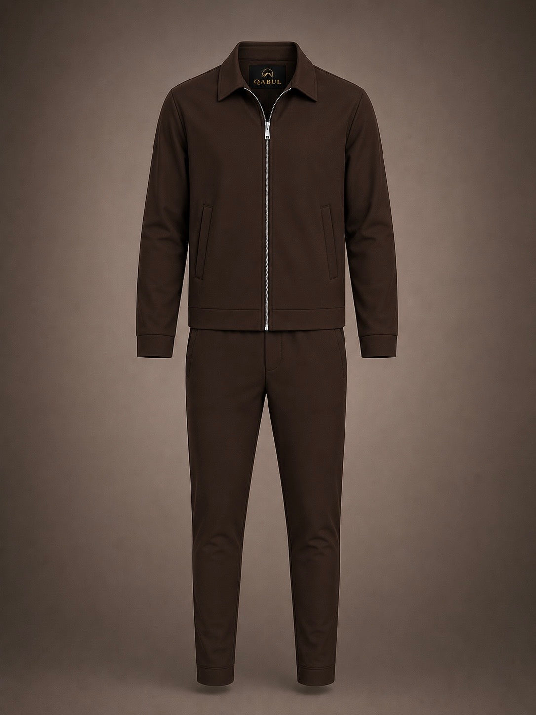 Chocolate Brown Tech Suit