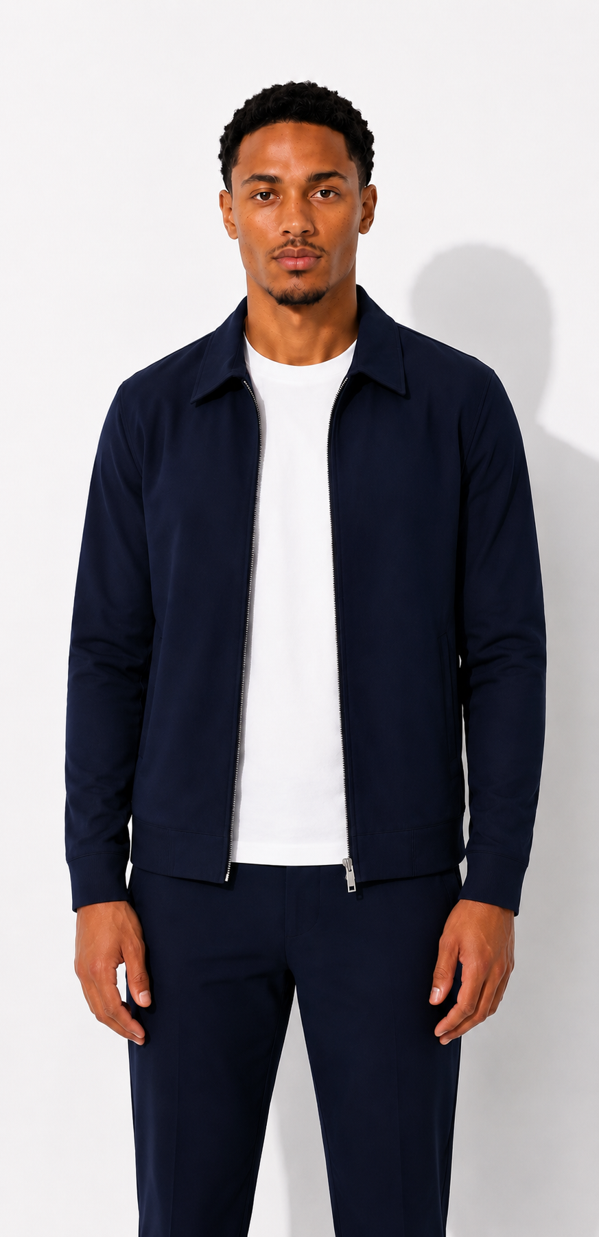 Deep Ocean Blue Jacket